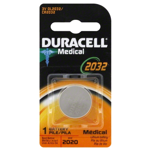 Duracell 2032 Lithium Coin Batteries with Bitterant (6/Box)