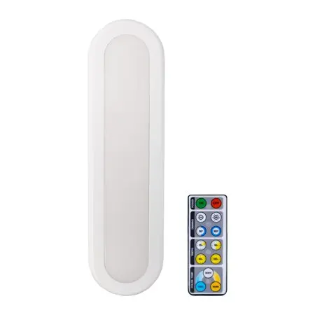 Westek 12.0 in. L White Battery Powered LED Light Bar W/Remote 150 Lm