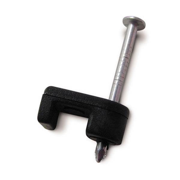 Gardner Bender 1/4 in. W Plastic Insulated Coaxial Staple 25 Pk