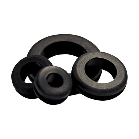 GROMMET VNYL BLK 1/4"CD6