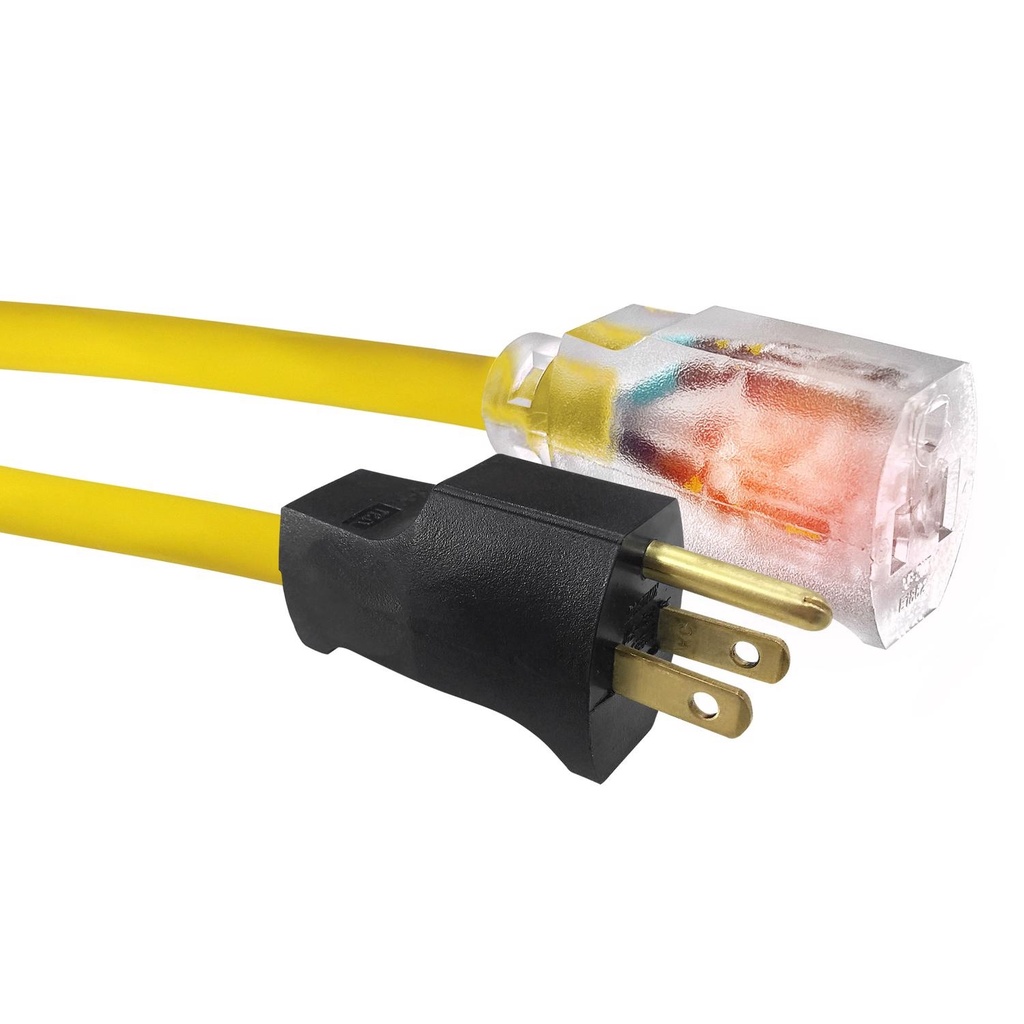EX CORD 12/3SJTW YL 100'