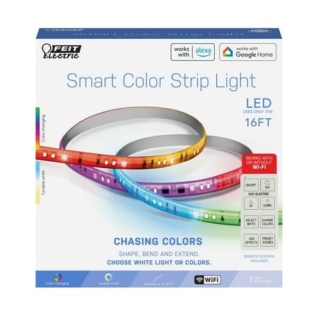 FEIT LIGHT CHASE LED PLUG IN 16'