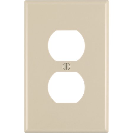 LEVITON WALLPLATE DUPLEX 1G IVY