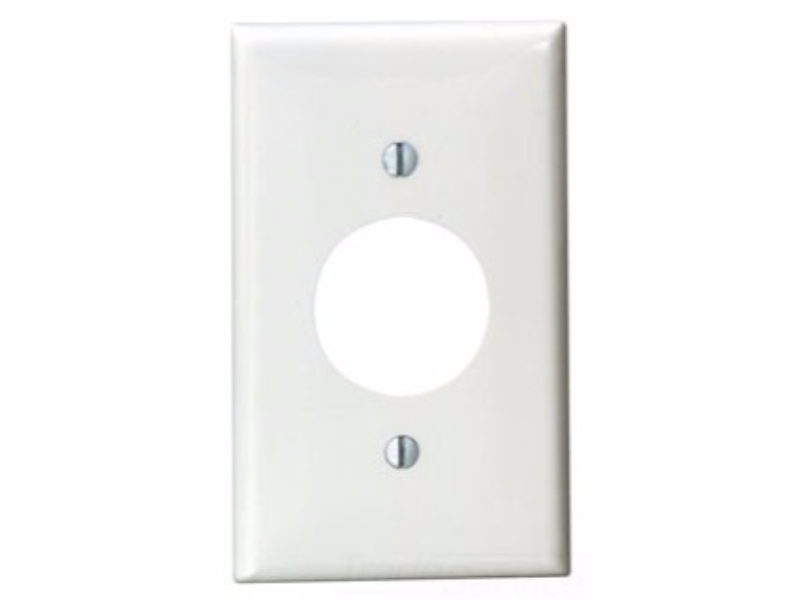 WALLPLT NYLON 1G RND WHT