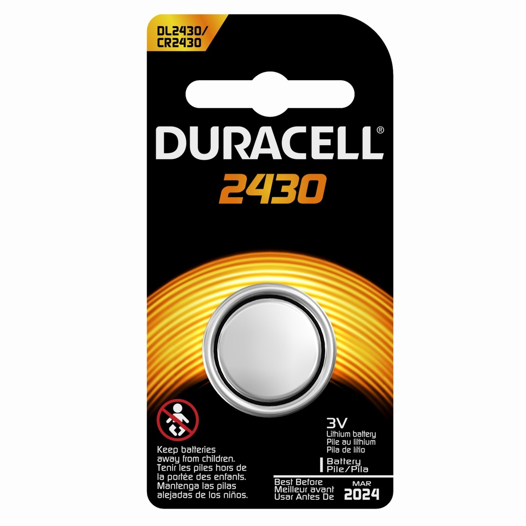 Coppertop 2430 Lithium 3-Volt Coin Battery