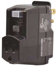 Southwire Yellow Jacket 1 Outlets Surge Protector Black 314 J