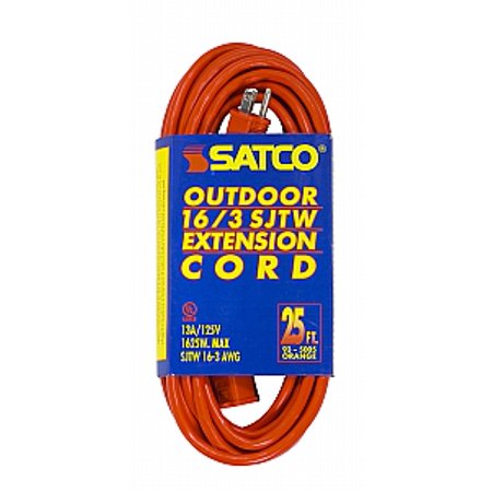 CORD EXTN 16/3SJTW 25'