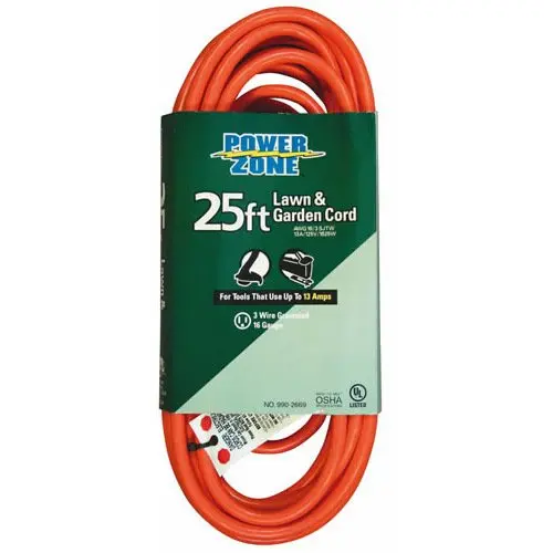 EXTN CORD 16/3 SJTW 25'