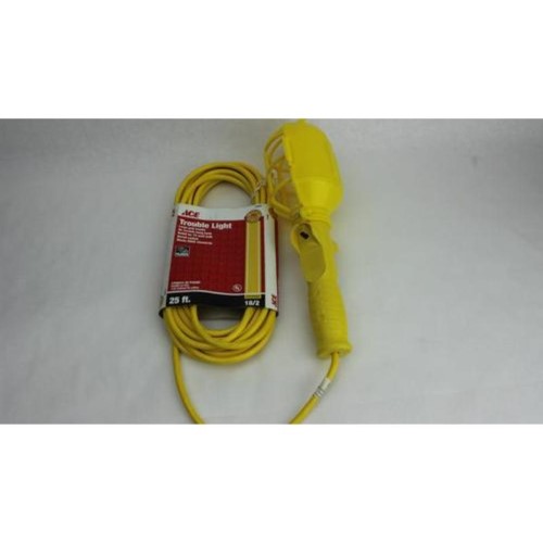 Ace 75 W 25 Ft. 18/2 SJT Incandescent Trouble Light