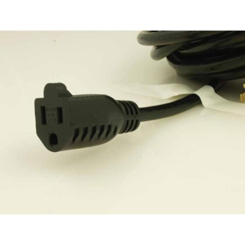 CORD EXT 50FT 16/3 BLK