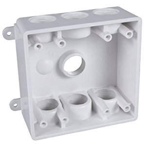 BOX OUTLET PLSC 2G 7H WH