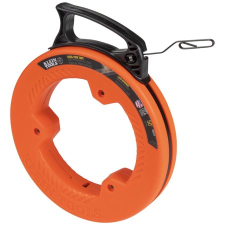 Klein Tools 0.13 in. W X 50 Ft. L Steel Fish Tape 1 Pk