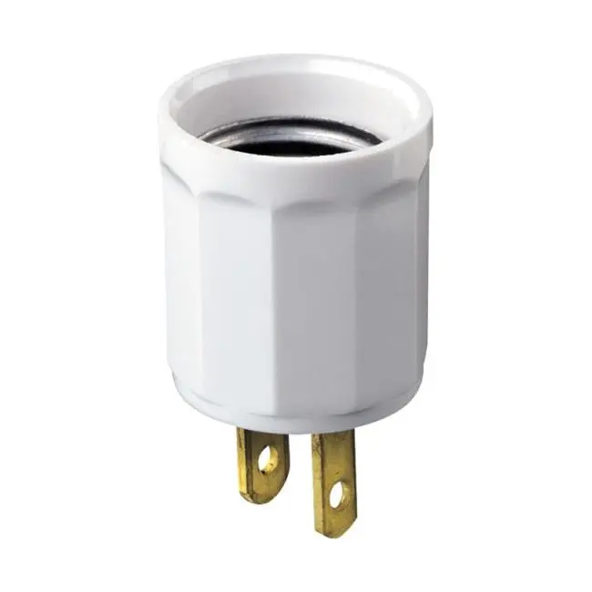LAMPHOLDER ADAPTER WHITE