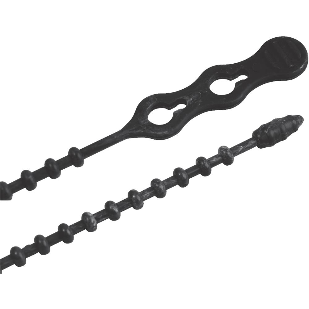 CABLE TIE BEAD8"BLK BG15