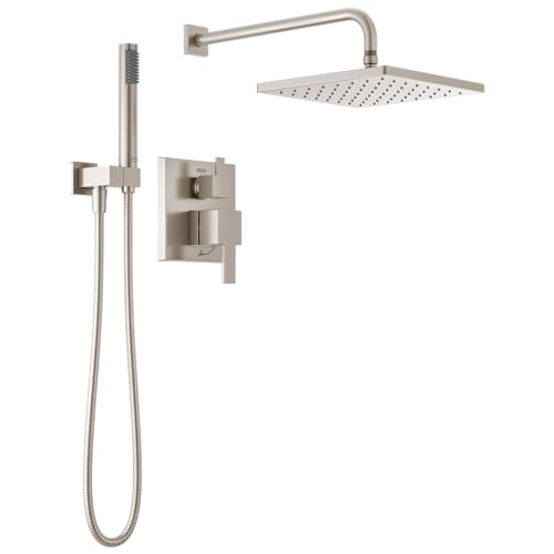 Delta Modern: Monitor 14 Series Shower with Raincan, Hand Shower & Rough Valve