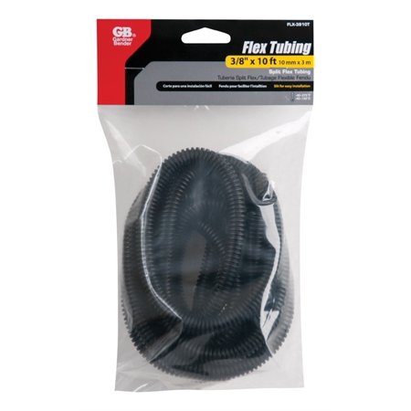 FLEX TUBING 3/8"X10' BLK