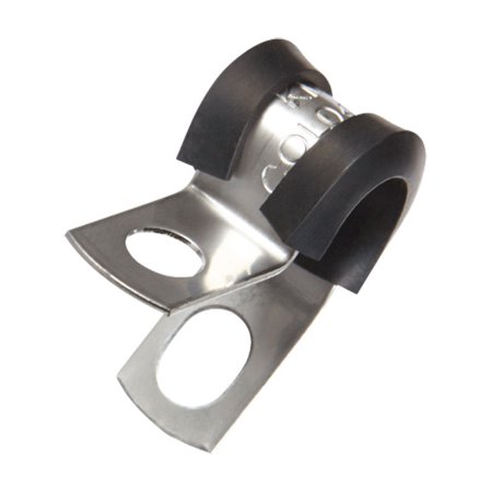 Jandorf 1/4 in. D Stainless Steel Cushion Clamp 2 Pk