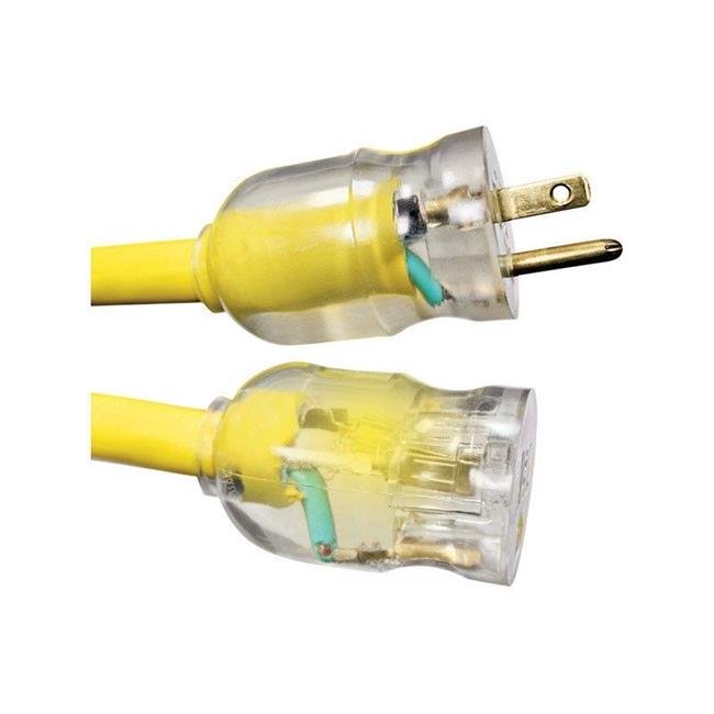 [3492196] AG-10350EC 50 Ft. Extension Cord 3.3 SJTW - Yellow