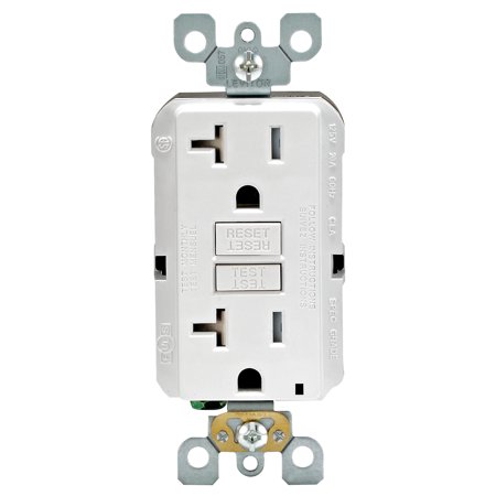 GFI ST RECEPT TR20A WHT