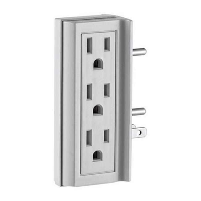 [3534237] Adaptador De 6 Contactos Blanco Leviton