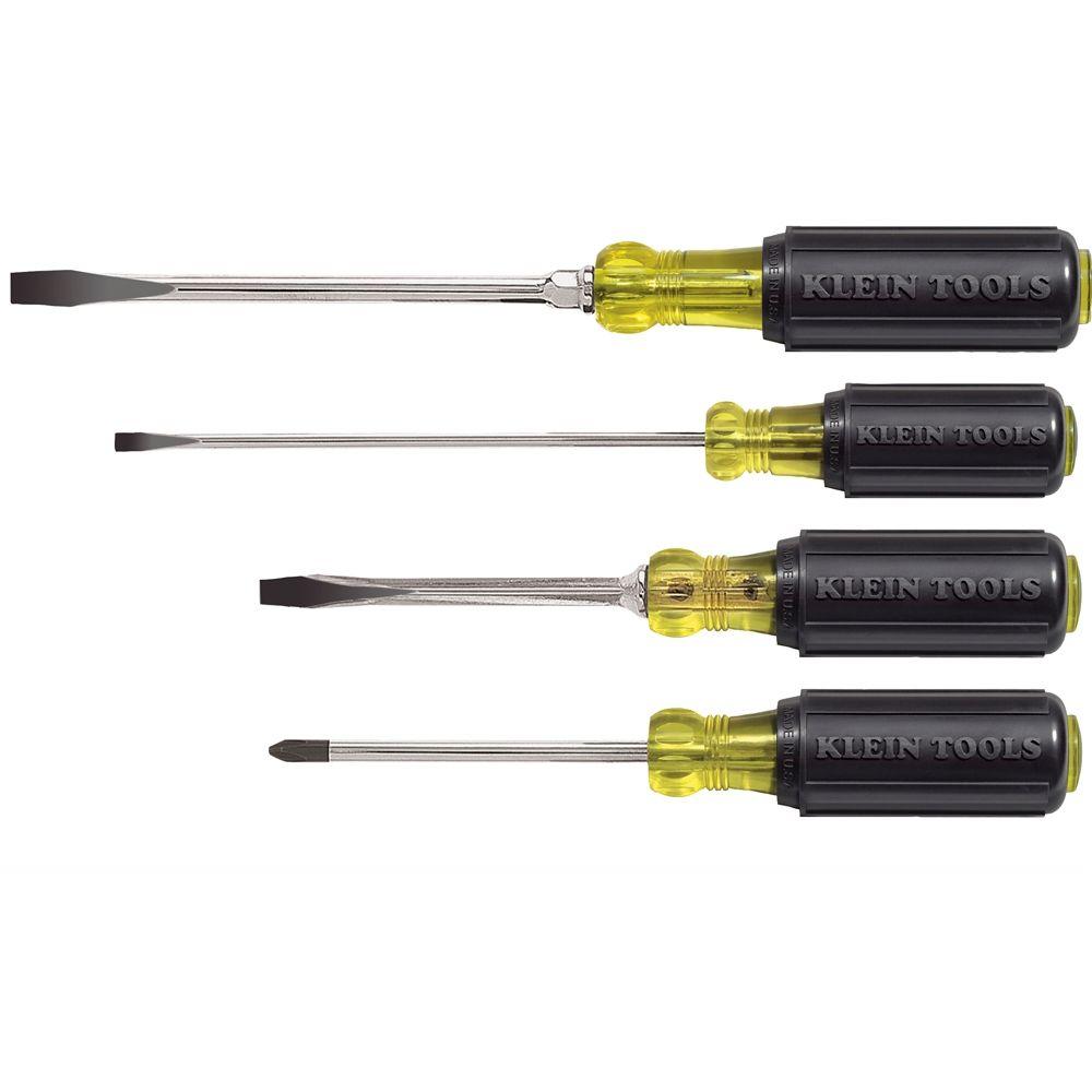 Klein Tools Screwdriver Set 4 Pc