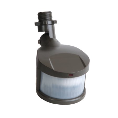 Halo 180 Deg. 70 Ft. Range Bronze Incandescent Lamp Motion Sensor Ms180 - All