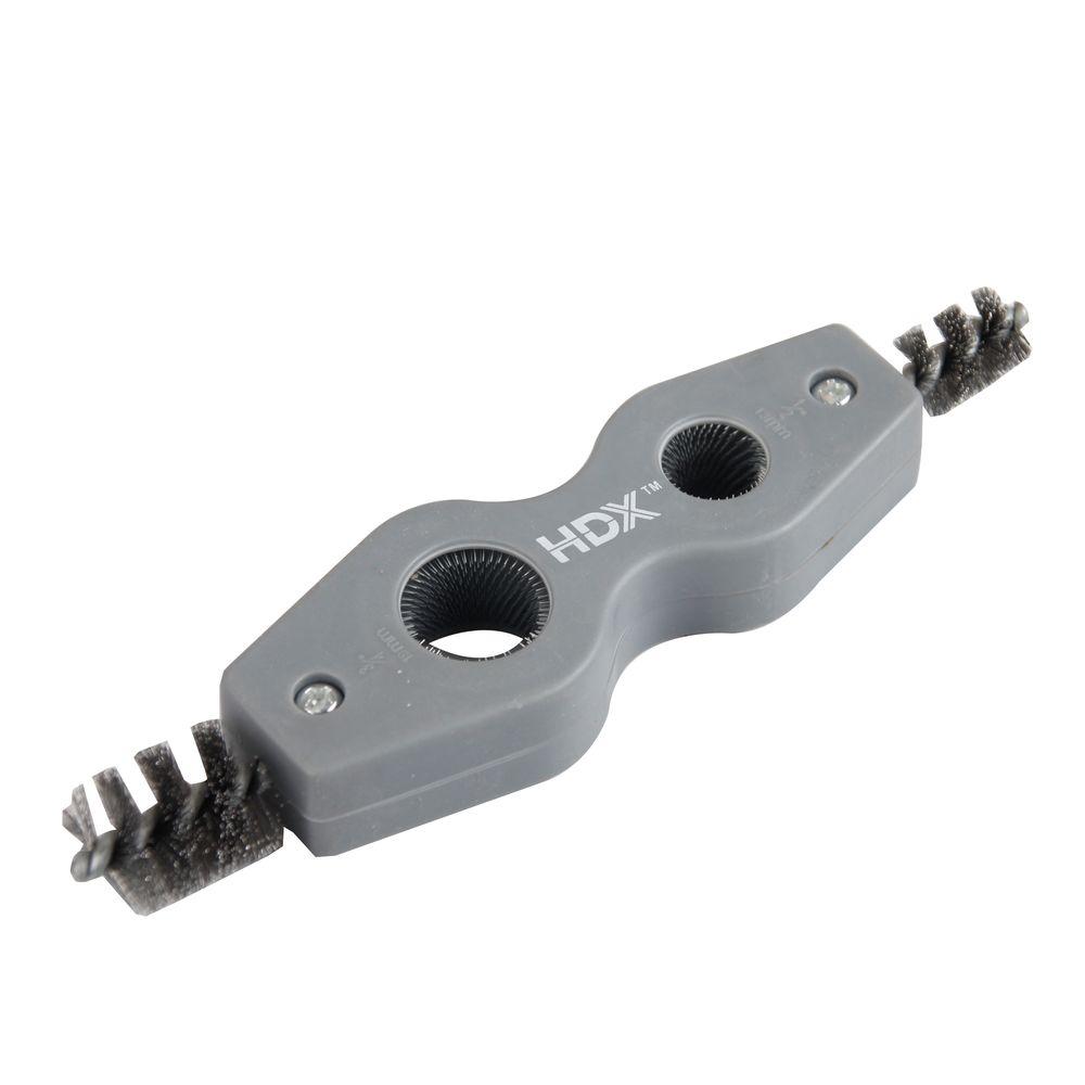 4-in-1 Pipe Prep Brush for 1/2 in. to 3/4 in. Copper and Plastic Tubing