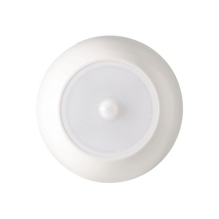 Mr. Beams 7.48 in. L White Battery Powered LED Motion Sensor Light 300 Lm