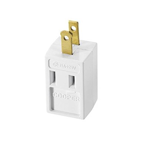 Tap Cube Vnyl Wht 15A Ace Outlet Adapters FA-702A/09 BS 082901233923