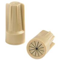 WIRE CONN WTPRF 4PK TAN
