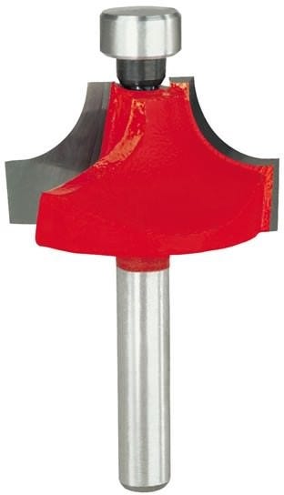 Freud 36-214 3/8" Radius Beading Router Bit with Steel Pilot with 1/4" Shank - D1-1/4, B3/8, H45/64, R3/8, A1/4, H2