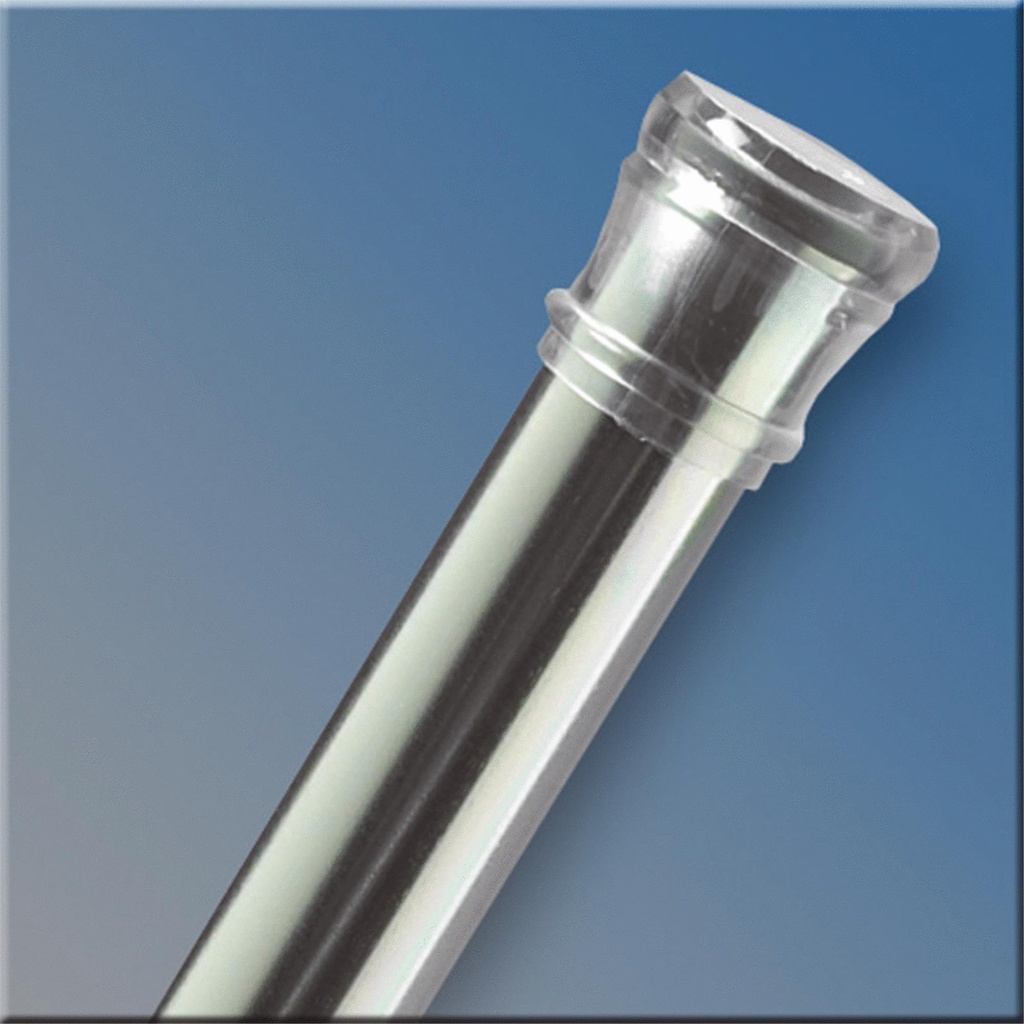 TUBO CORTINA BANO 5' CHROME