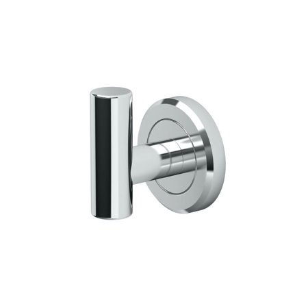 [366001698] Gatco 4245 Latitude II Single Robe Hook Chrome Bathroom Hardware and Accessories Bathroom Hardware Robe Hooks