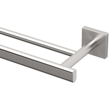 [366001793] Gatco 4054 Elevate 24" Towel Bar Satin Nickel Bathroom Hardware and Accessories Bathroom Hardware Towel Bars