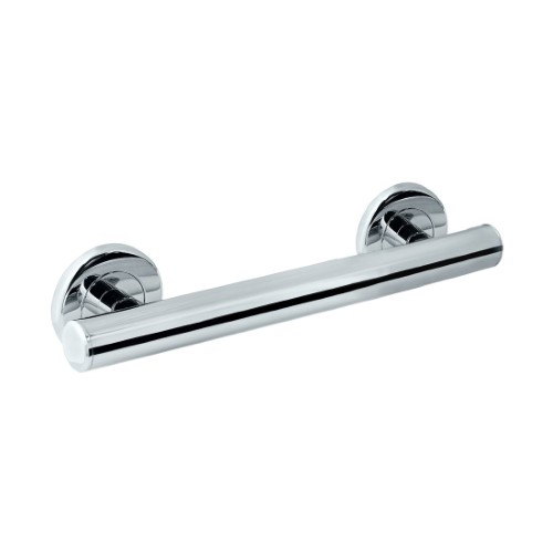 [36601691] Gatco 850 Latitude II 12" Grab Bar Chrome Bathroom Hardware and Accessories Bathroom Safety Equipment Grab Bars