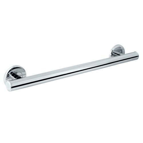 Gatco 854 Latitude II 24" Grab Bar Chrome Bathroom Hardware and Accessories Bathroom Safety Equipment Grab Bars