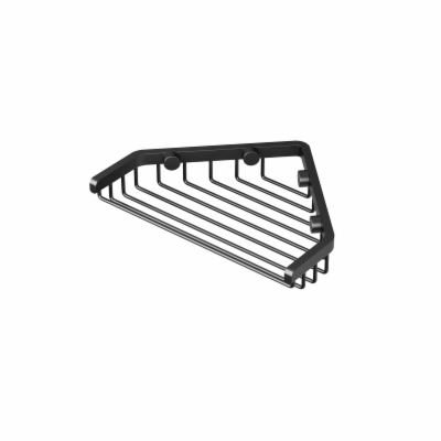7 in. Shower Basket in Matte Black