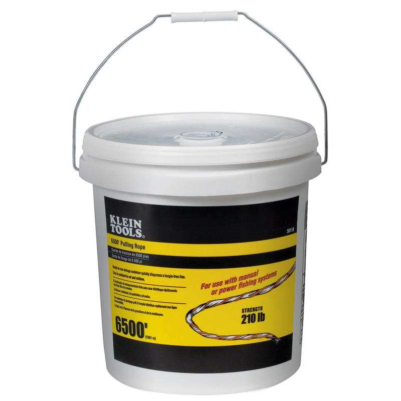 Klein Tools 6500 Ft. L Polypropylene Pull Line 1 Pk