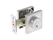 TOLEDO EUROPEAN V1801SQRUS32D TOLEDO LOW PROFILE DOUBLE CYL SS DEADBOLT - Quantity 1