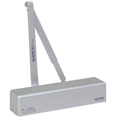 [380009897] Cal-Royal N900PBF AL Door Closer  Aluminum Finish