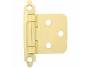 Polished Brass Self Closing Flush Type Hinge  34910