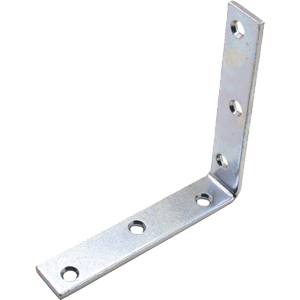 Ultra Hardware Brace Corner, Galv. Zinc Dichromate, 2"L X 5/8"W - Pkg Qty 48