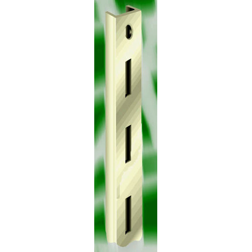 Knape & Vogt White Steel Regular Duty Bracket 16 Ga. 36 in. L