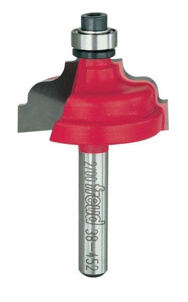 Freud 1-1/4 in. (Dia.) Double Fillet Ogee Bit with 1/4 in. Shank - 38-452