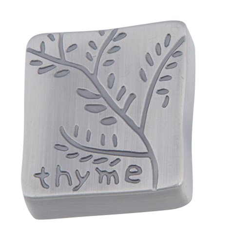 Atlas Homewares 206-P 1-1/2-Inch Thyme Quad Knob, Pewter