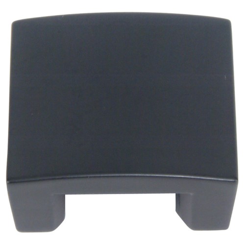 [385000530] Atlas Homewares 254 Centinel 1-1/4 Inch Center to Center Finger Cabinet Pull Matte Black Cabinet Hardware Pulls Finger