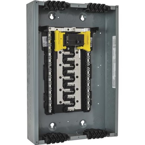 Square D 100 Amps 120/240 V 20 Space 40 Circuits Combination Mount Load Center Main Breaker Kit