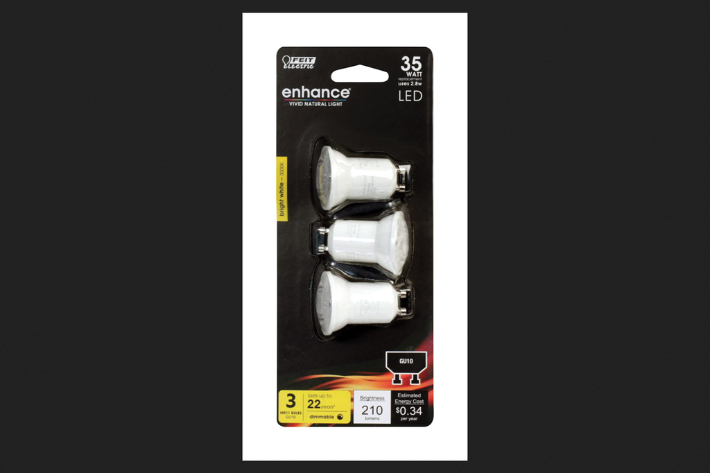 LED MR11 GU10 BW 35W 3PK