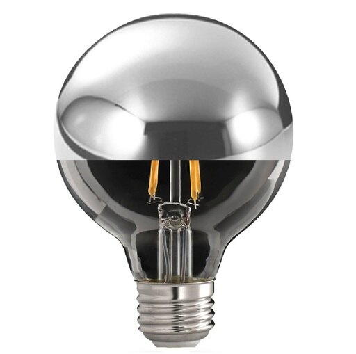 LED G25 E26 SLVR SW 40W