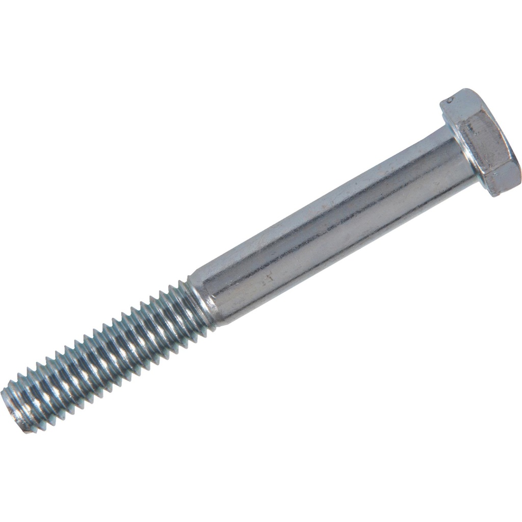 HILLMAN 1/4 in. D X 1/2 in. L Zinc Plated Steel Hex Bolt 100 Pk